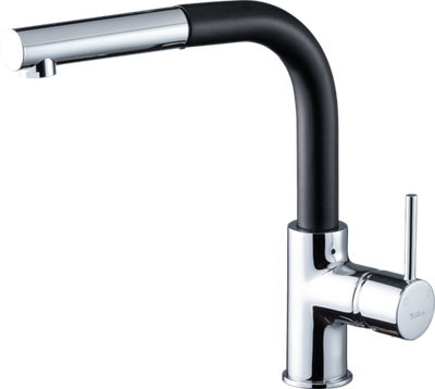 Rivelato  Ledro Г-обр.с выдвижной лейкой D-35мм antracite/cromo