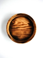 Тарелка деревянная из массива кедра