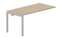 стол Polo 1580х780х750мм (2 громмета) - приставной элемент