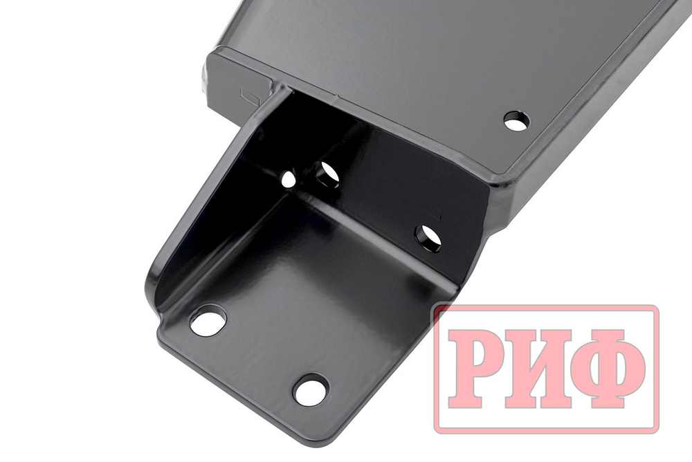 Площадка под лебёдку c защитой радиатора в штатный бампер Mitsubishi Pajero Sport 2015-2020 дизель, Mitsubishi L200 2015-2022 РИФ