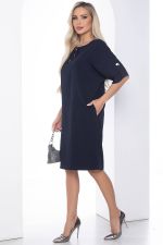 Платье Кайла люкс (синее) П10102 LT Collection