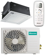 Кондиционер полупромышленный кассетного типа Hisense Heavy DC Inverter AUC-36UX4SEA/AUW-36U4SA