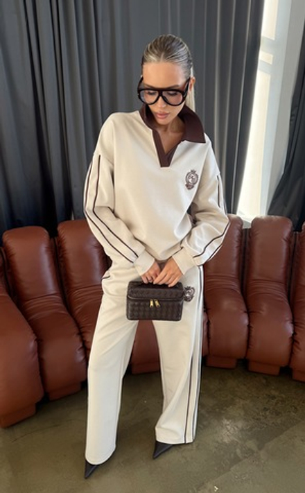 Костюм спортивный из трикотажа с поло