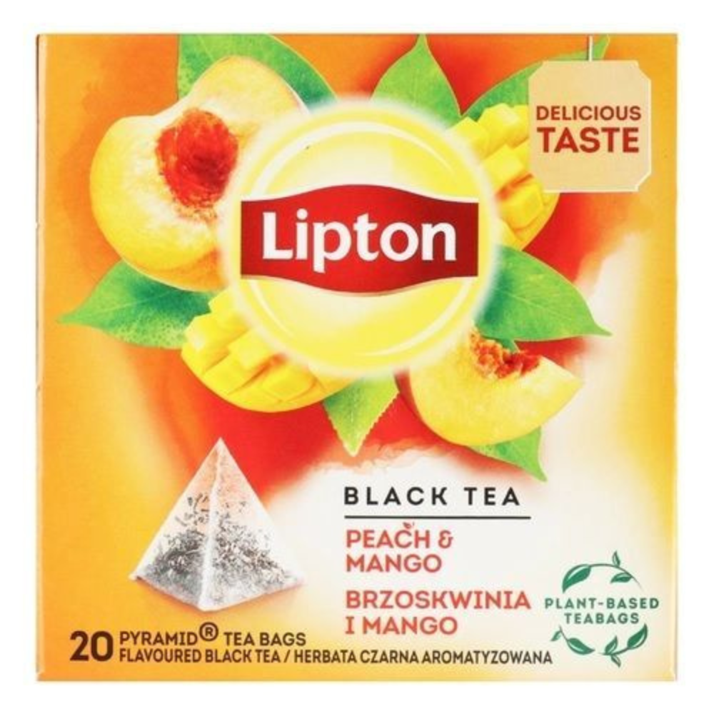 АКЦИЯ Чай зеленый Lipton Персик и манго