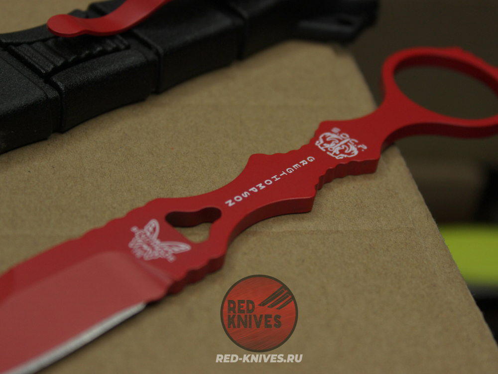 Нож Benchmade SOCP L D/E 1/2 Acid RED - кислотно красный