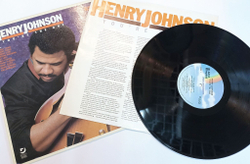 Винтажная виниловая пластинка LP Henry Johnson Youre The One (USA 1986)