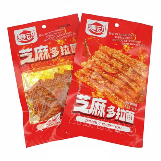 Мясо соевое Вегетарианская классика Рамен с кунжутом,18 гр