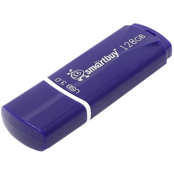 Память "Crown" 128GB, USB 3.0 Flash Drive, синий, Smart Buy