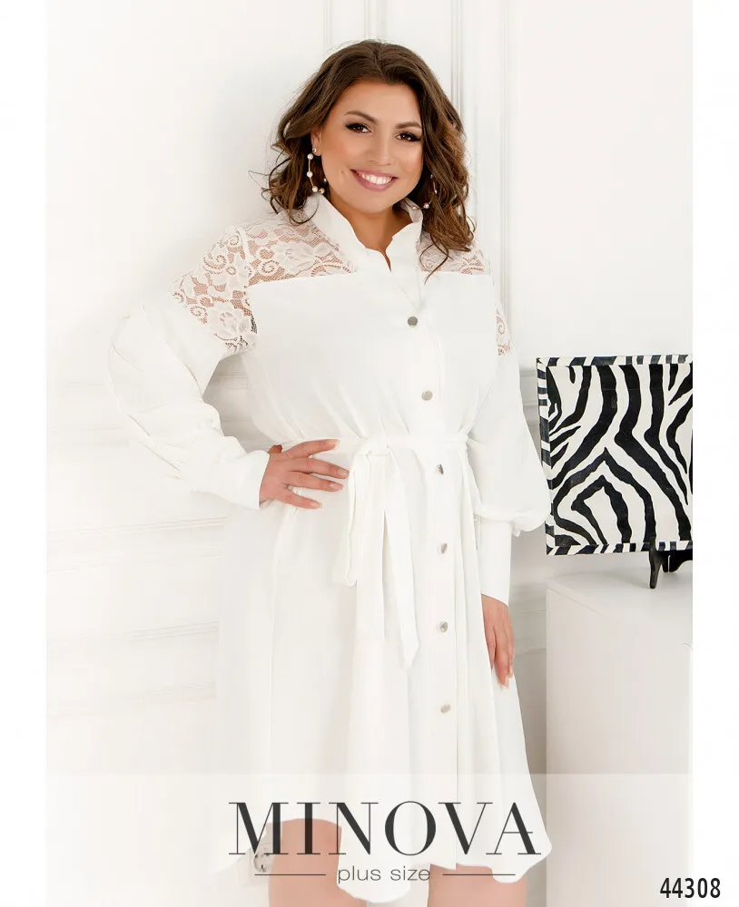 Платье 8633-1-молоко Minova