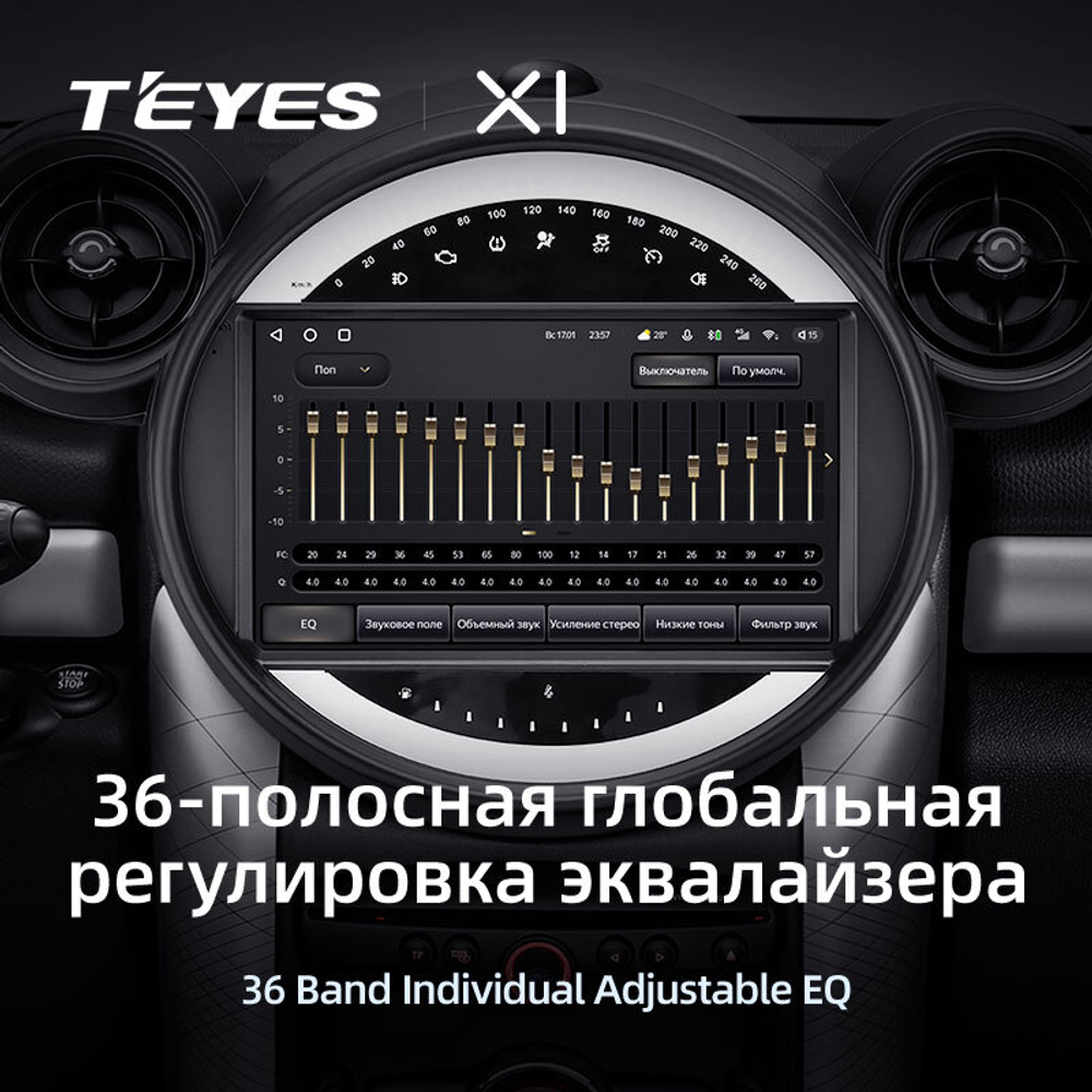 Teyes X1 9"для BMW Mini 2010-2016