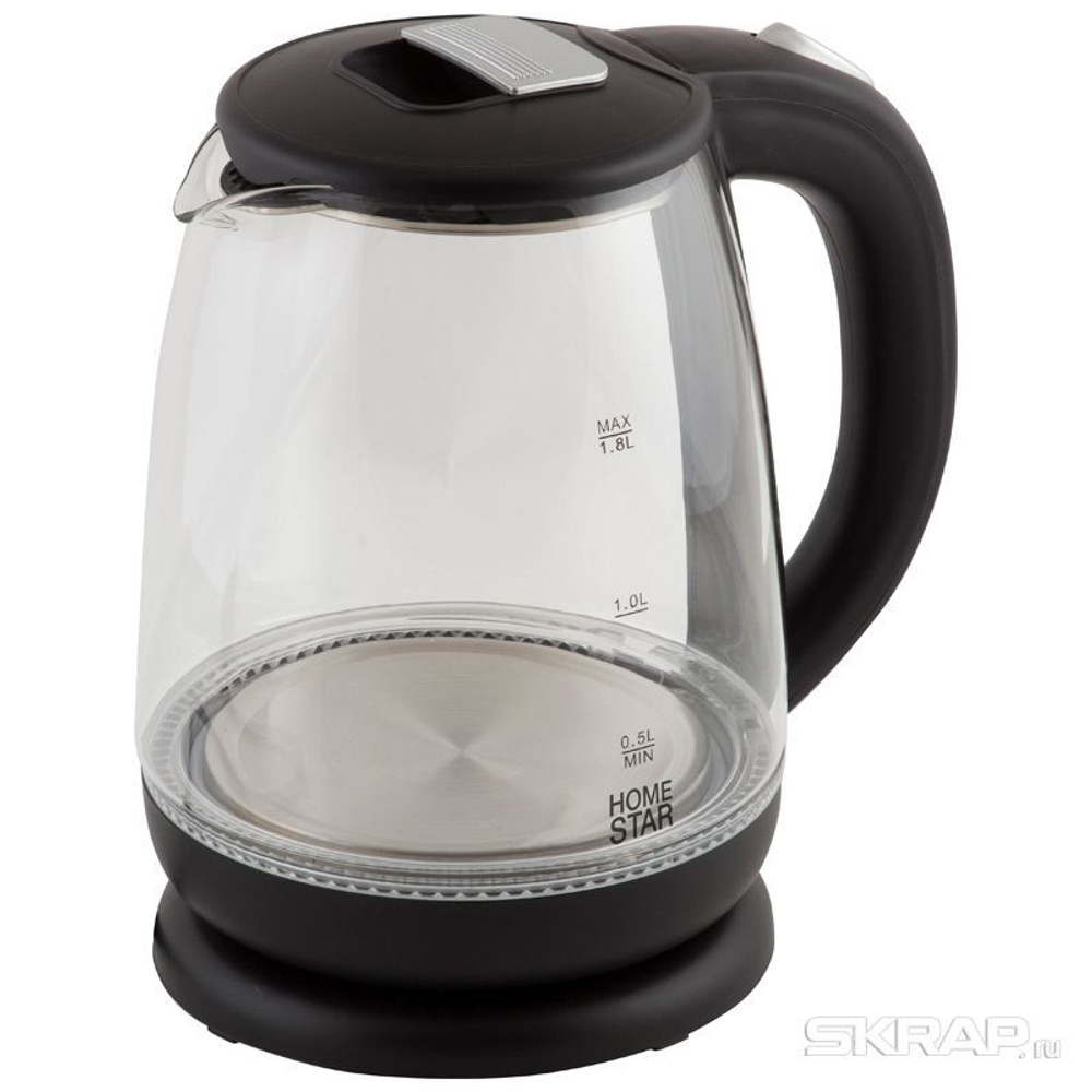 Чайник HOMESTAR HS-1018 черный (005966)