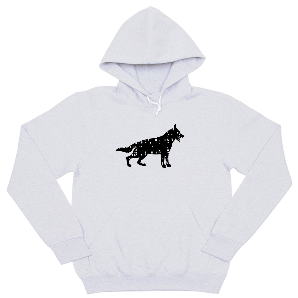 Толстовка "Овчарка - набросок"