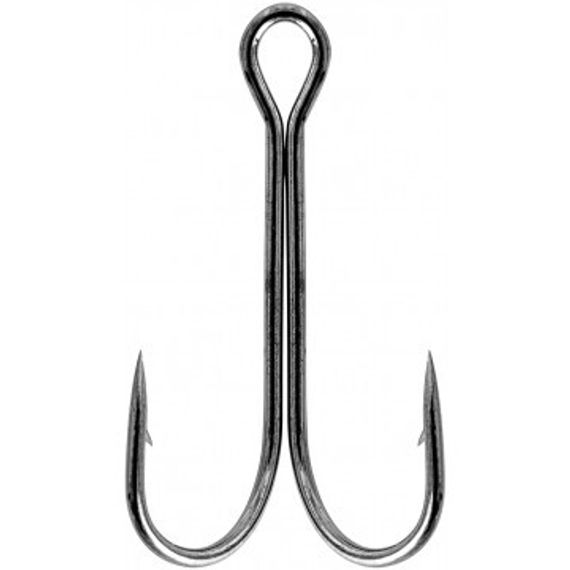 Крючок двойной TW-01 №2/0 цвет BC (20шт) Helios (HS-TW-01-2/0)