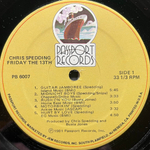 Chris Spedding ‎– Friday The 13th (США 1981г.)