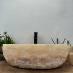 Раковина из оникса Erozy Yellow EO-62576 51*40*15 0095