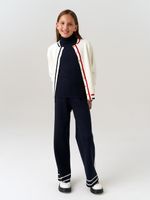 Кардиган бомбер для девочки AT1025 молочный