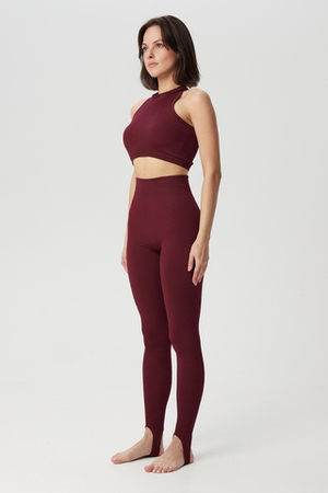 Легинсы бесшовные со штрипками