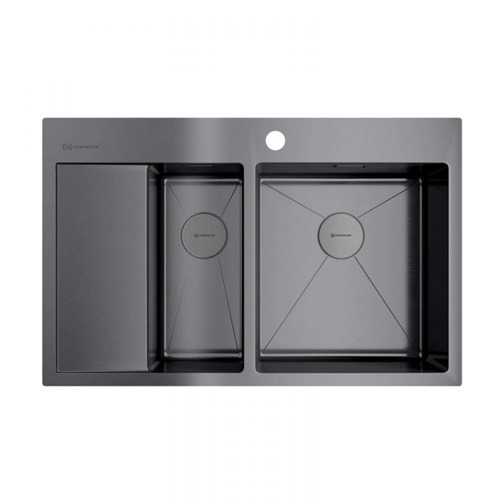 Кухонная мойка Omoikiri Akisame 78-2-GM-R