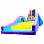 Надувная водная горка «Цунами», 43×12×14 м