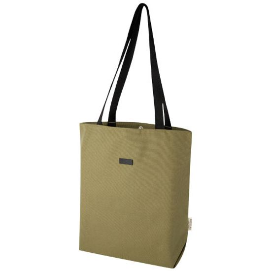 Универсальная эко-сумка Joey из холста, переработанного по стандарту GRS, объемом 14 л