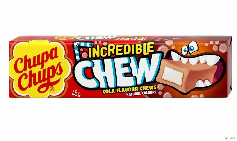 Жевательные конфеты Chupa Chups Cool Cola бутылочки с холодной колой, 45 г