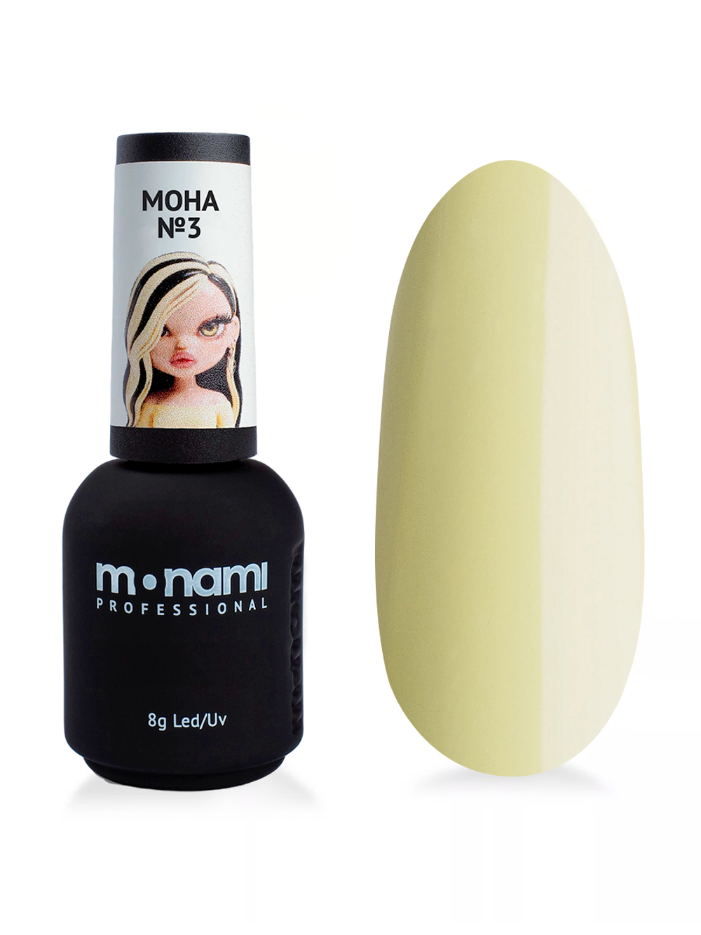 Monami Гель-лак Мона №3, 8мл