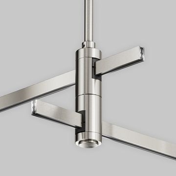 Крепление потолочное Long двойное 700мм TRA159C-D1-PT платина Flarity Maytoni