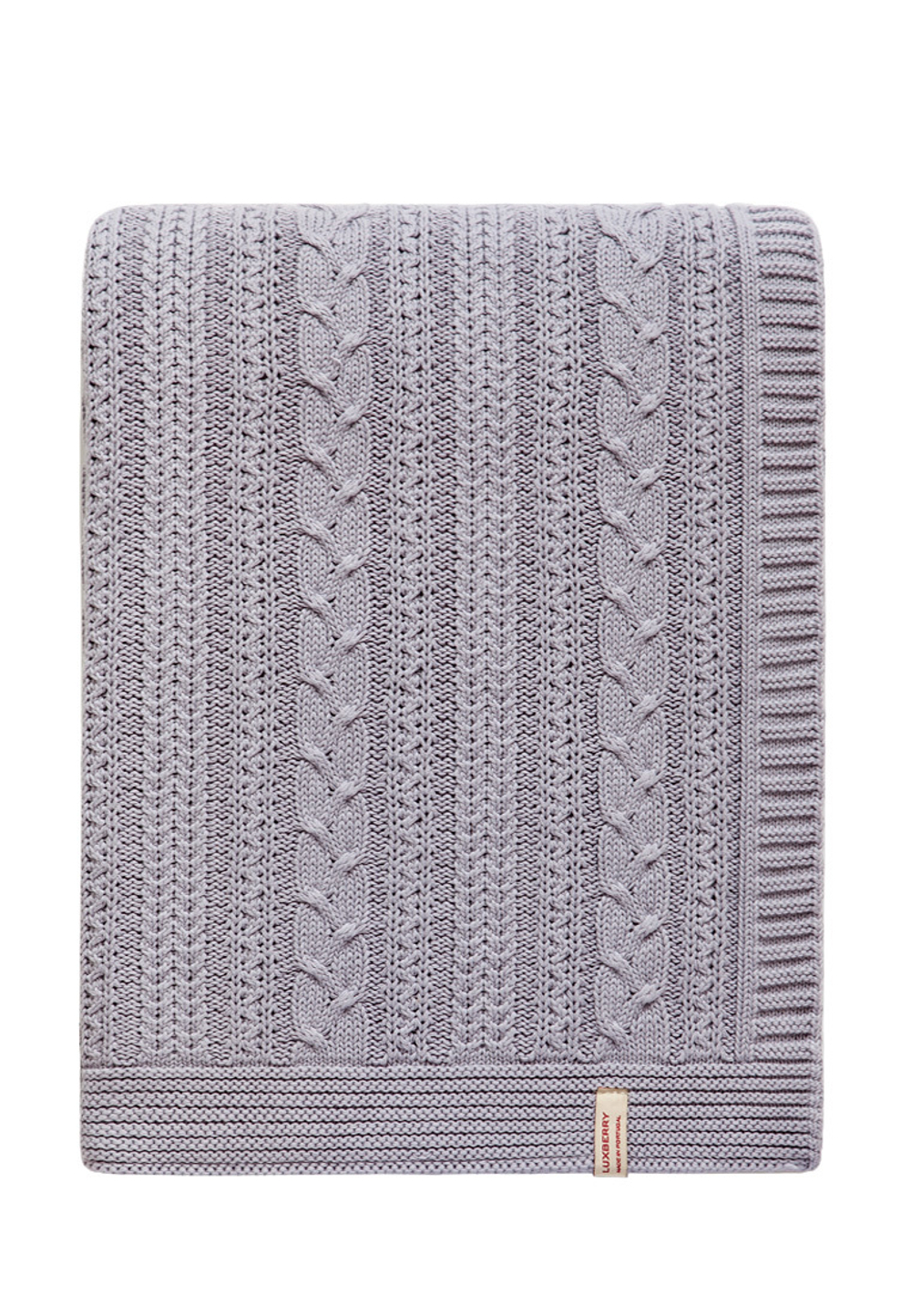 Плед 150х200 Luxberry Lux 45 васильковый лёд