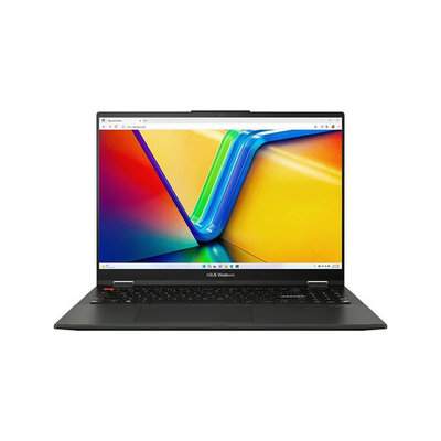 Ноутбук ASUS Vivobook S 16 Flip TP3604VA-MC101, 16" (1920x1200) IPS/Intel Core i5-13500H/16 ГБ DDR4/512 ГБ SSD/Intel Iris Xe Graphics/Без системы, Черный (90NB1051-M003L0)