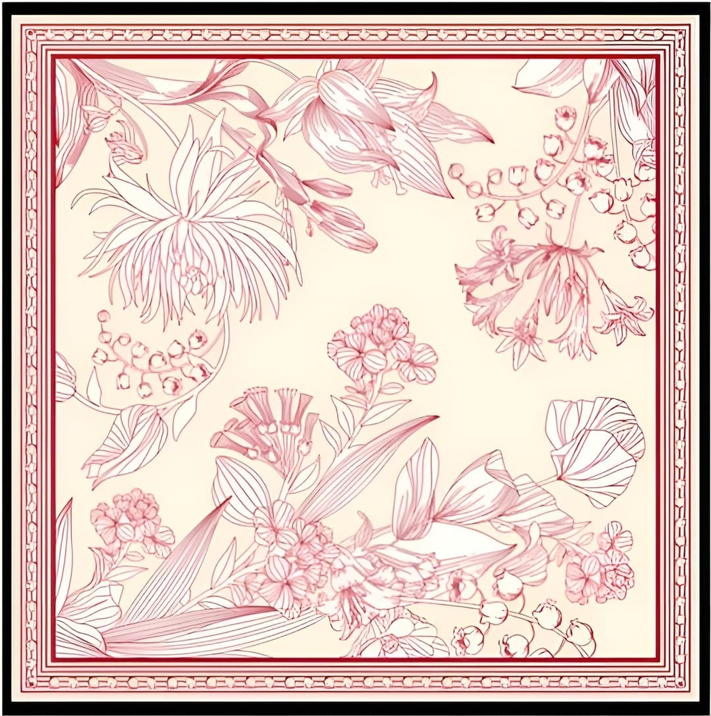 Платок двойной печати 88x88 см AV-BSD1031240261