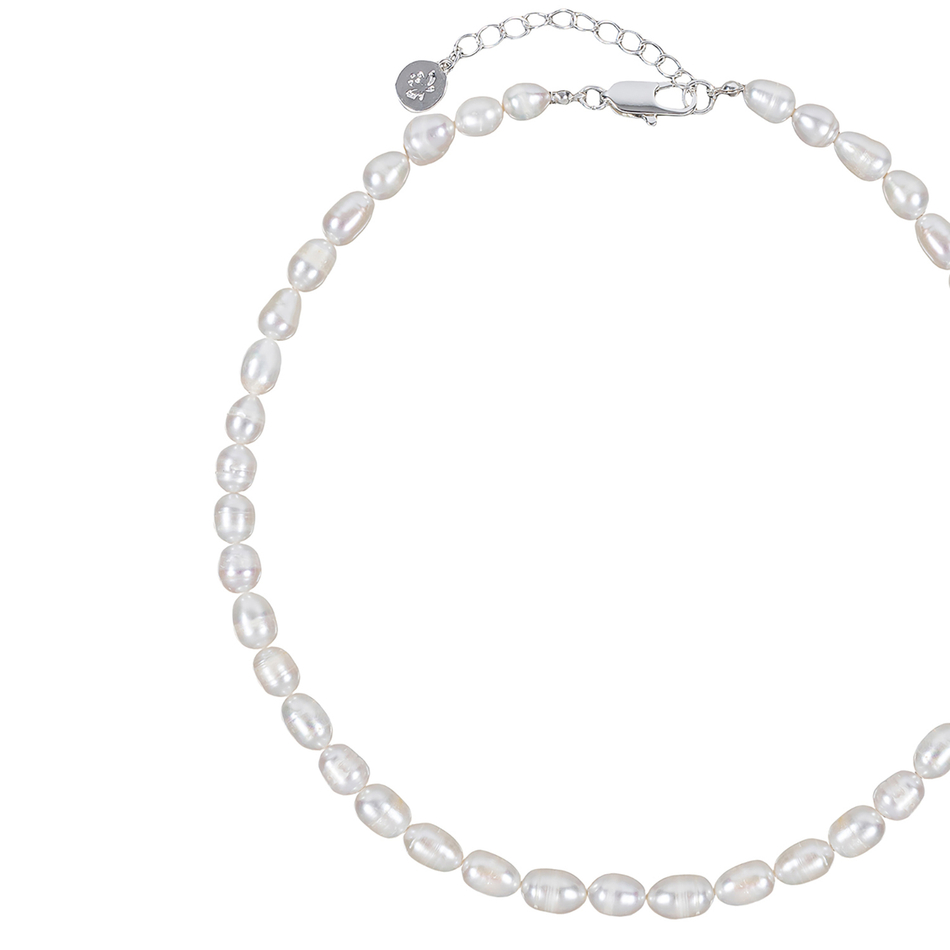 Колье Fiore Luna String of Pearls Сarabiner BL4514 S