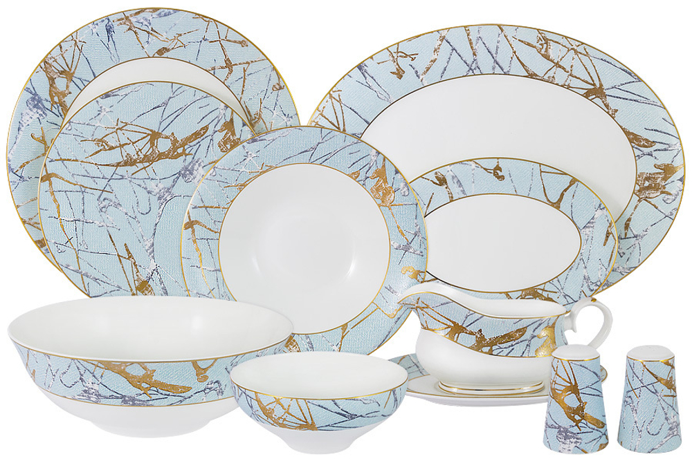 Обеденный сервиз 27 предметов на 6 персон Anna Lafarg Emily Марсель