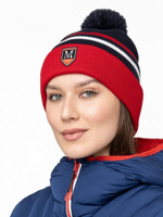 Шапка MOAX Blizzard, синий/красный, 23631M-75100