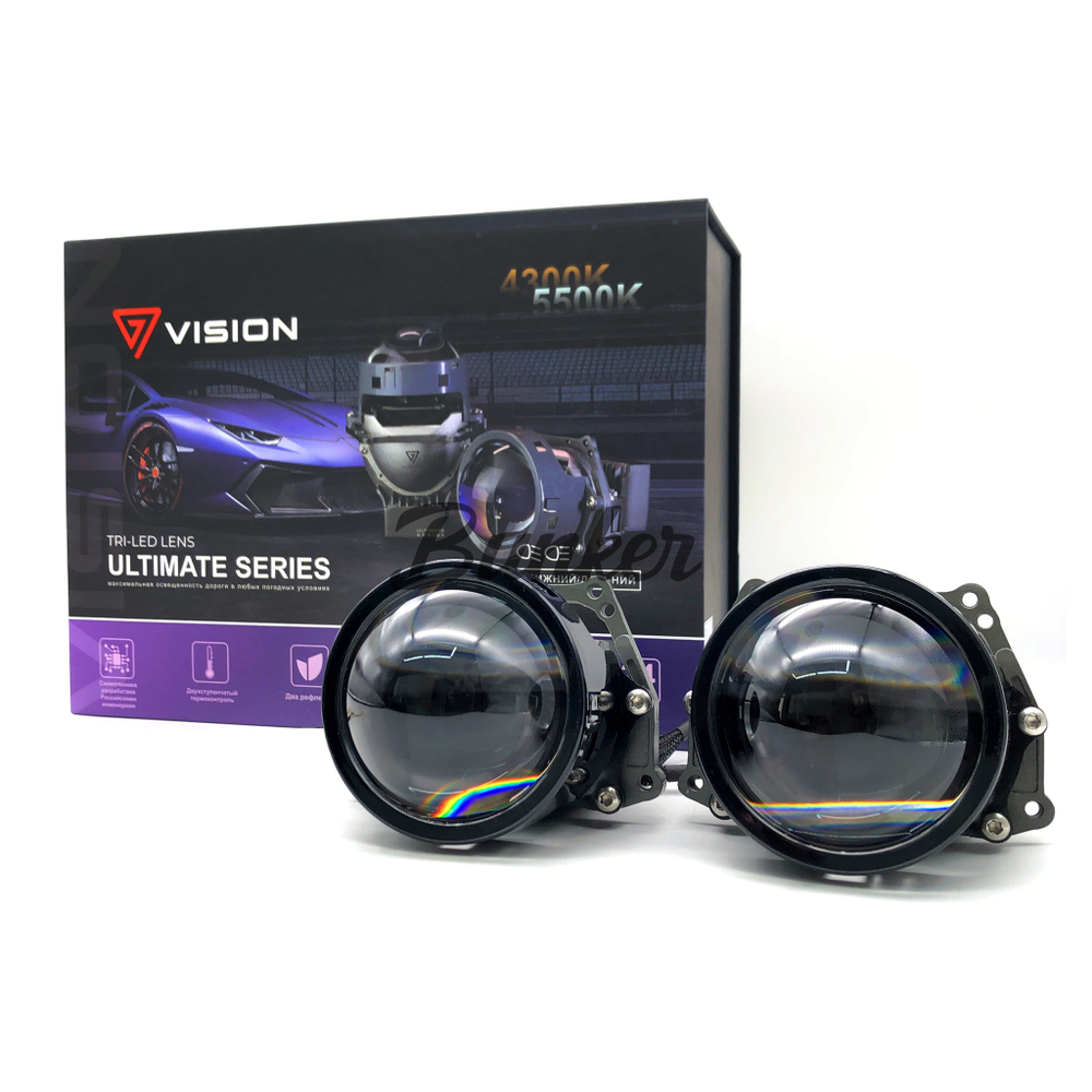 Светодиодные линзы Vision Tri-Led Ultimate Series 4300K