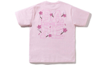 A Bathing Ape Sakura Tee розовый