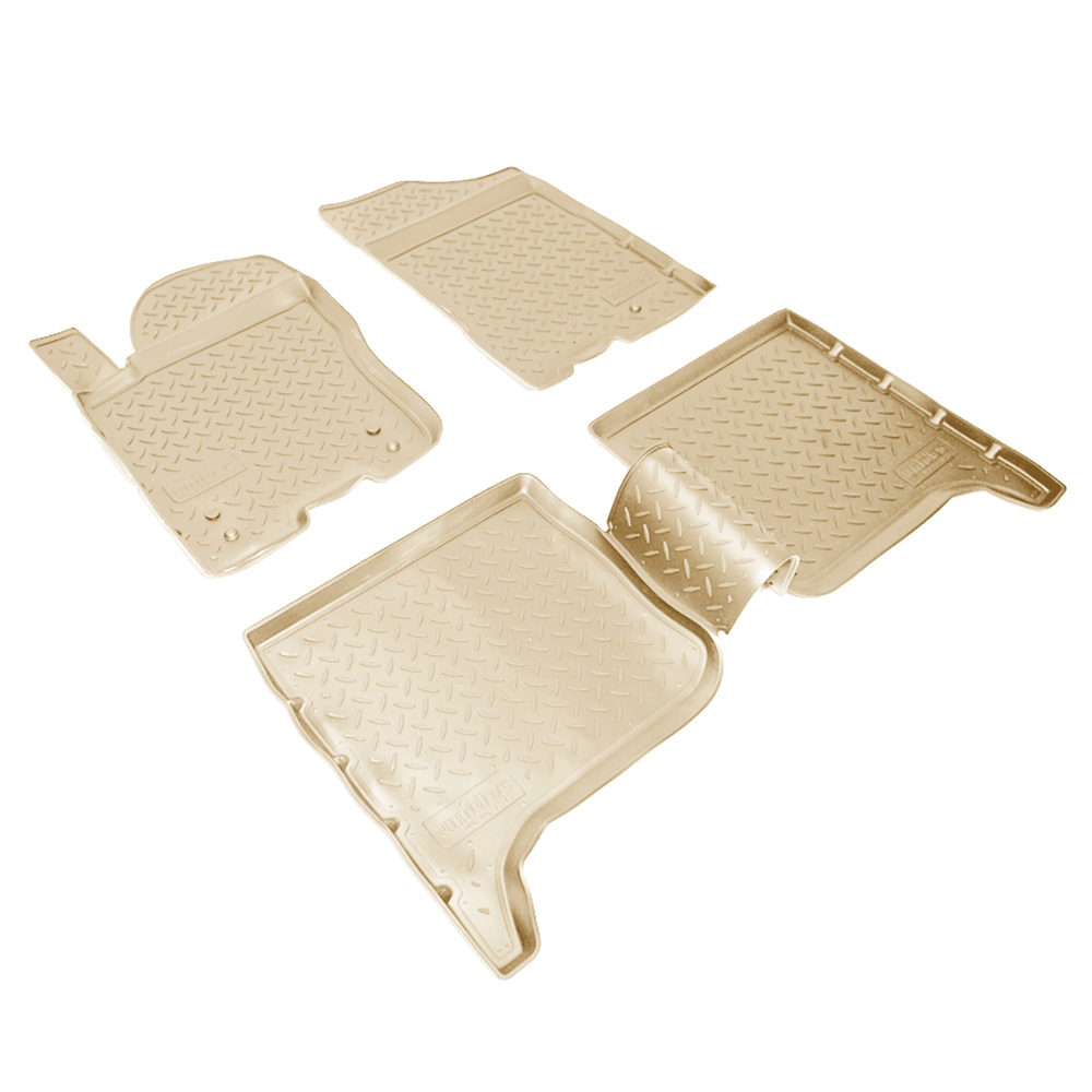 Ковры в салон Norplast/Unidec для Infiniti QX56 в кузове I32 (2007-2010), Бежевый, арт.NPL-Po-33-75-B
