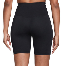 Женские Шорты теннисные Nike Dri-Fit High-Rise 7in Shorts - black/white