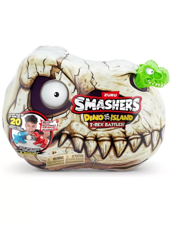 Набор игрушка сюрприз Smashers Dino Island Mini T-Rex Зуру