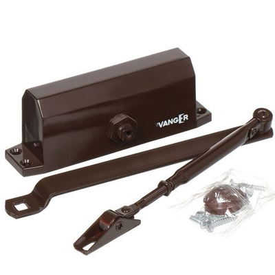 Доводчик дверной Vanger, DC-85-BR, -40 C, до 85 кг, корич, 26410