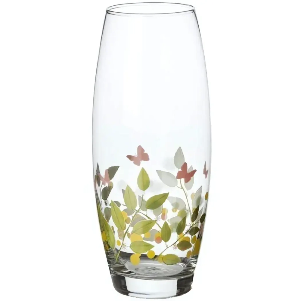 Ваза стеклянная 26см «Баттерфляй» 43966SL