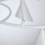 757046 Люстра CONE GW 4х6W(led) G9 БЕЛЫЙ/ЗОЛОТО