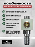 Насадка пылеудаления 11/4" - М22