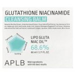 APLB, Глутатион никотинамид, очищающий бальзам, 80 мл (2,71 жидк. Унции)