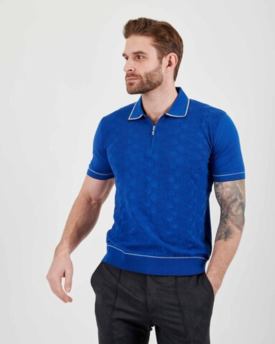 Поло с коротким рукавом на молнии Atelier Portofino