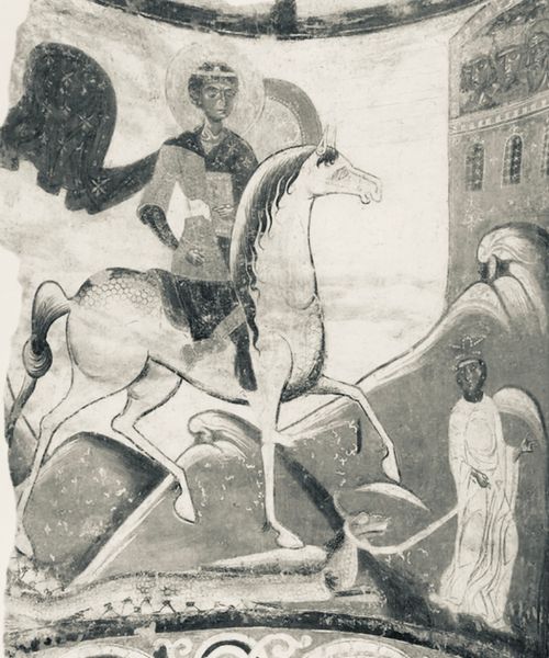 Георгий, убивающий дракона. И меня тоже