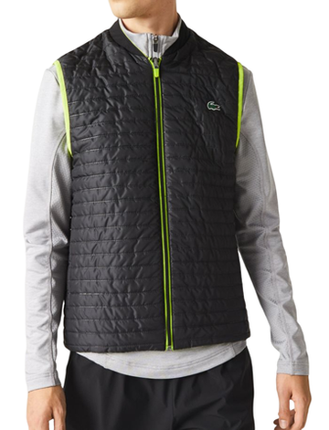 Теннисная жилетка Lacoste SPORT Padded And Reversible - yellow/black