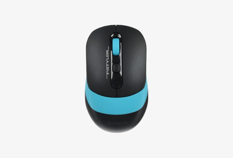 Мышь беспроводная A4Tech Fstyler FG10 [FG10 BLUE] черный