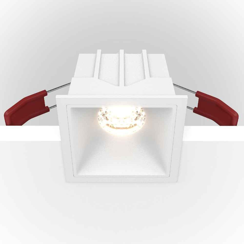 Встраиваемый светильник Maytoni Technical DL043-01-10W3K-D-SQ-W