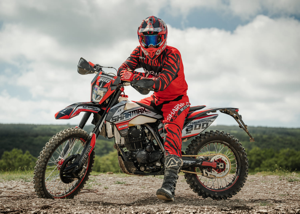 Мотоцикл кроссовый эндуро SHARMAX PowerMax 300 Air 2025