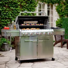 Газовый гриль Weber Summit S-670 GBS, 10 горелок, вертел